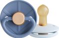 Frigg Little Viking Fopspeen - Rond - 2 Stuks - 0-6 Mnd - Ocean View/Powder Blue