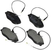 BREMBO A.B.S. All Brake Systems Remblokken – Set 4-delig – Incl. Slijtage-indicator – ECE-R90