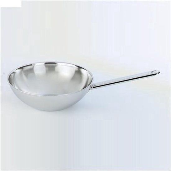 Demeyere Wok - Ø 30 cm - RVS - Geschikt voor alle warmtebronnen
