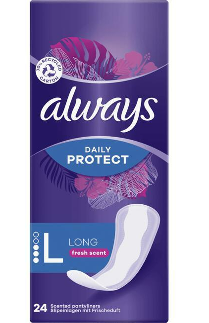 Always Always Daily Extra Protect Large Inlegkruisjes