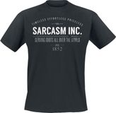 Sprüche Sarcasm Inc. Heren T-shirt - zwart - M