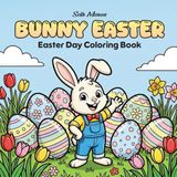 Bunny Easter Coloring Book