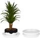 Juypal Platine - 2x - blanc - plastique - Dia 30,5 cm