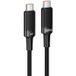 HOCO U153 Câble de données et de charge USB-C, 100W, 1,2m, Noir