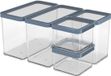 Ibenzoa® LOFT set de 5 pots de conservation