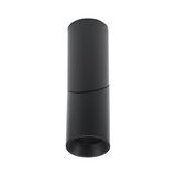 LED-spot, montage op plafondlamp GU10, body zwart
