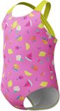 Speedo Learn-To-Swim Print Crossback Badpak Meisjes