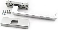 GU greep kiepschuifpui greep rechts aluminium kleur. Tip