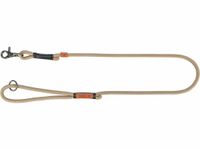 TRIXIE BE NORDIC HONDENRIEM ZAND / ZWART 100X0.8 CM