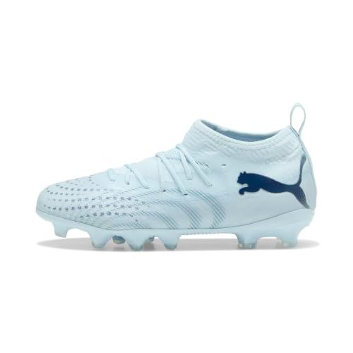 PUMA Future 9 Match Fg/Ag Jr Voetbalschoenen, uniseks, kinderen, IJsblauw sieraad, 32 EU