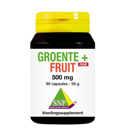 SNP Groente fruit 500 mg puur 90 capsules