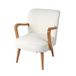 Urban Living Stok "AUSTIN" van TEDDY ecru, 63 x 70 x H79 cm