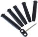 Blokart Perf. Batten Adj. Set 09 XAC0140 Noir