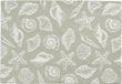 Sander Sander placemat Mussels 35x50 Fb. 19 - Beige