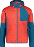 CMP Hooded Jacket Men L Red Nylon Lente/Zomer 2025 Waterafstotend