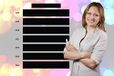 Muursticker leisteen kalender met wit vloeibaar krijt