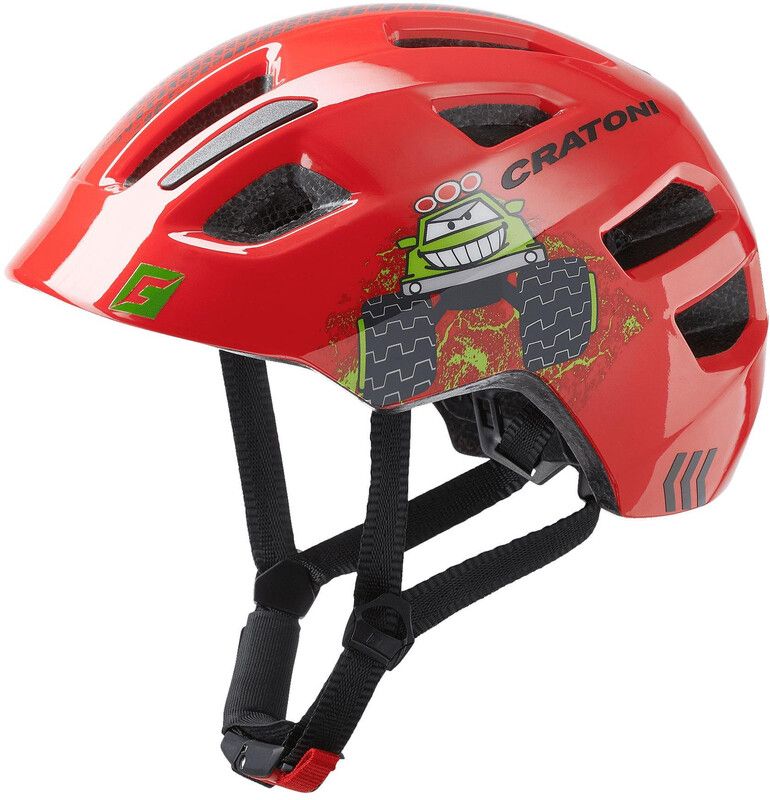 Cratoni Maxster Helmet Kids - truck/red gloss - 2020