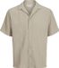 JACK&JONES JJMASSIMO RESORT SHIRT SS LN Heren Overhemd L Oxford Tan Korte mouw Polyester/Elastaan