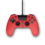 Gioteck VX4 Premium Bedrade Controller - Rood - PS4 & PC