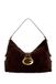 GUESS Camden Shoulder Bag Espresso Imitatieleer/Polyurethaan Vrouwen
