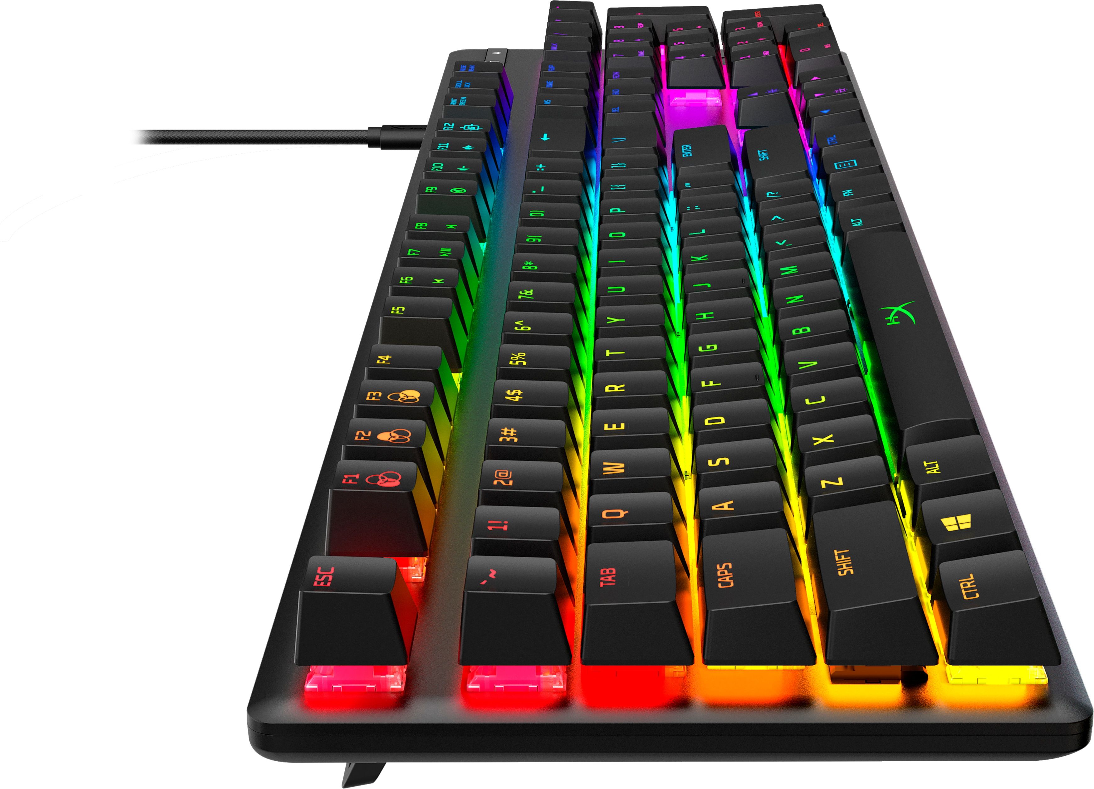 HyperX Alloy Origins - Gaming Keyboard - RGB - Mechanical - HyperX Red Switch - US Layout - Black