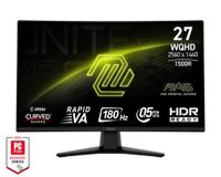 MSI MAG 274CQFDE computer monitor 68,6 cm (27") Wide Quad HD Zwart