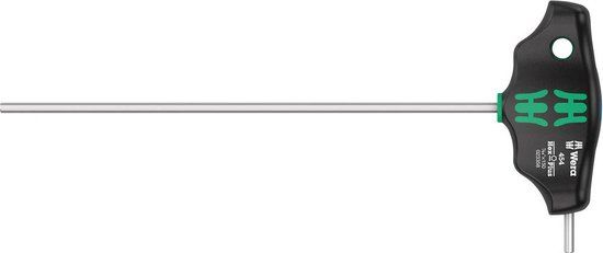 Wera 454 Imperial Inbussleutel Sleutelbreedte (inch): 7/64 inch Koplengte: 150 mm