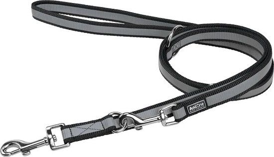AniOne Reflecterende riem XS-S - zwart