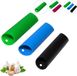 Sans marque Éplucheur d'ail en silicone souple - Éplucheur d'ail et éplucheur de légumes en 3 couleurs