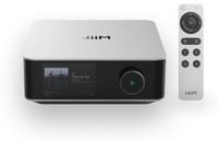 Merkloos Versterker Hifi Streamingversterker - 100 W - Hdmi ARC - Zilver - Met RoomFit kamercorrectie