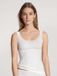 Calida Dames Etude Toujours Tanktop met Kant Wit L