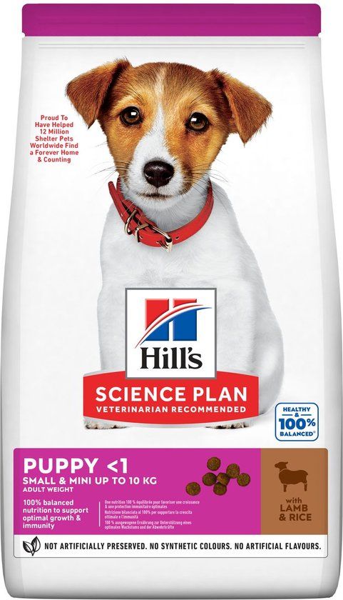 Hill's Hill's Science Plan Small & Mini Puppyvoer Lam & Rijst 6 kg