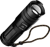 Xtorm Zaklamp Powerbank 10.500 mAh - 20W - IP44 - 1000 Lumen - Zwart