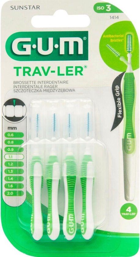Gum Trav-ler Ultra Fine 1.1 mm - 4 st - Rager