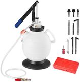 Latios Pompe de remplissage d'huile ATF - Pompe manuelle d'aspiration d'huile et d'huile de boîte de vitesses - Capacité de 7,5 litres