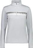 CMP Dames sweatshirt XXL, Polyester, Lange mouw, Gestreept, Ice Mel