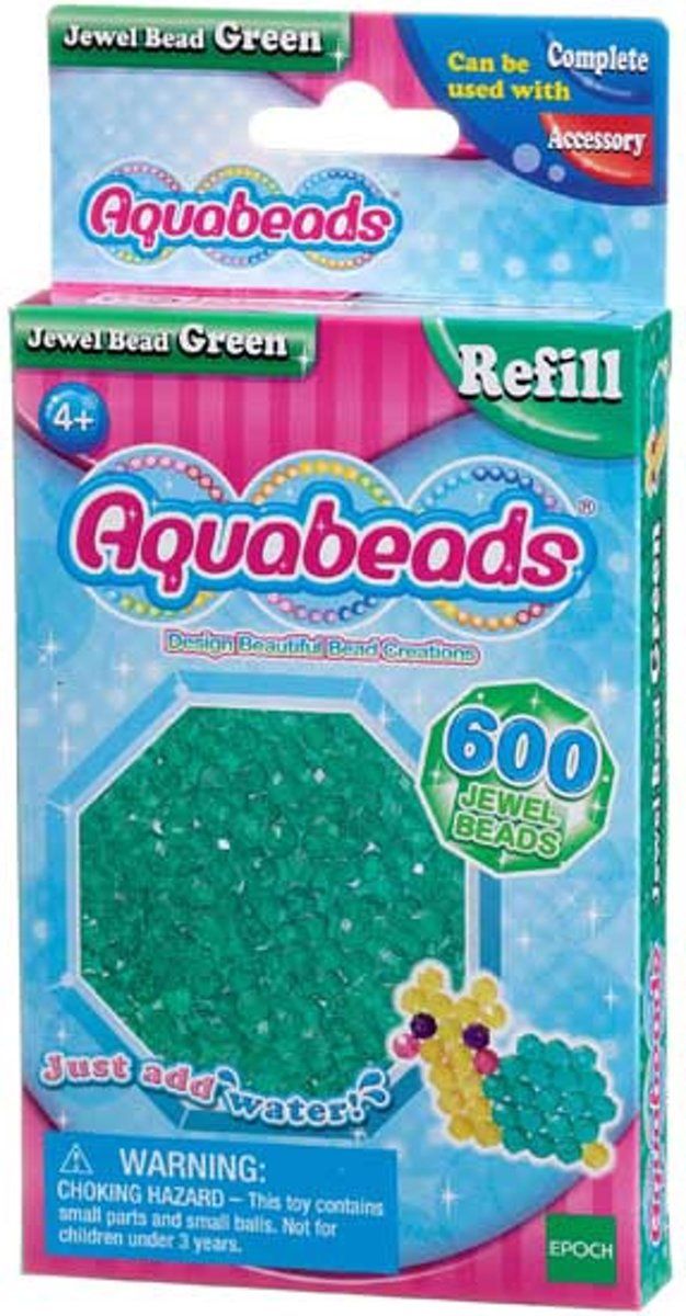 AquaBeads Groene Juweelparels - Hobbypakket - 5054131326985