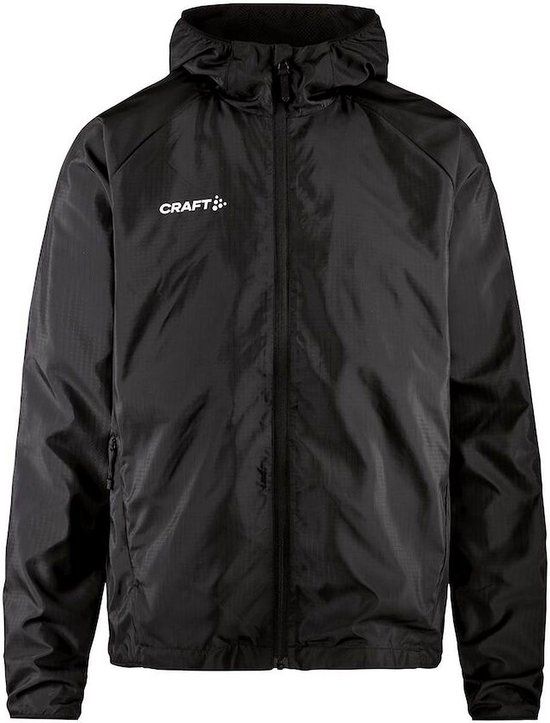 Craft Squad Wind Jacket Heren - Zwart | Maat: S
