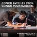 Logitech G Pro X 60 Lightspeed Clavier de jeu, Sans fil, Bluetooth, Éclairage RGB Lightsync, Blanc