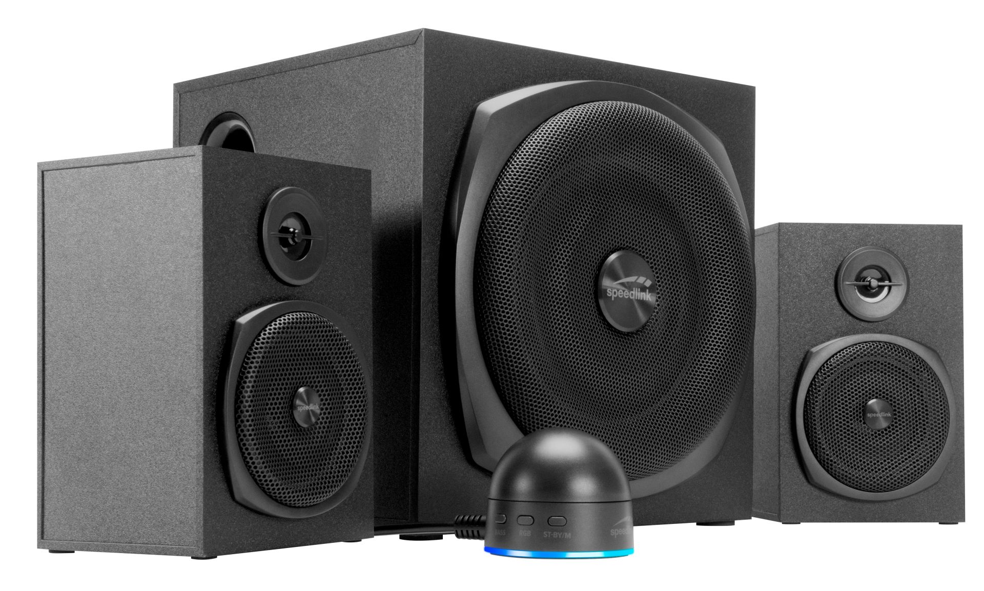 SPEEDLINK GRAVITY LT 2.1 luidspreker set 40 W Universeel Zwart