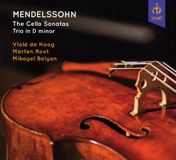 Outhere Vivat Viola de Hoog, Marten Root, Mikayel Balyan - Mendelssohn-Bartholdy: The Cello Sonatas | Trio In D Minor (CD)