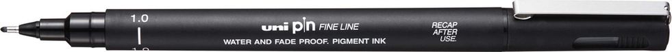 uni-ball Uni Pin Fineliner Zwart 1,0 mm