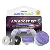 KontrolFreek Aim Boost Kit voor Playstation 5 (PS5) en Playstation 4 (PS4) Controller | Inclusief Performance Thumbsticks en Precision Rings | Purple Galaxy Edition
