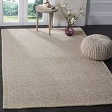 SAFAVIEH Traditioneel tapijt voor woonkamer, eetkamer, slaapkamer - Cambridge Collection, korte pool, lichtroze en ivoor, 122 x 183 cm