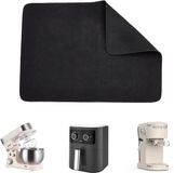 Jhubers goods Petits interrupteurs d'appareils pour cuisine - Tiroir coulissant rotatif à 360 degrés - Tapis résistant à la chaleur - Accessoire pour machine à expresso et machine à café