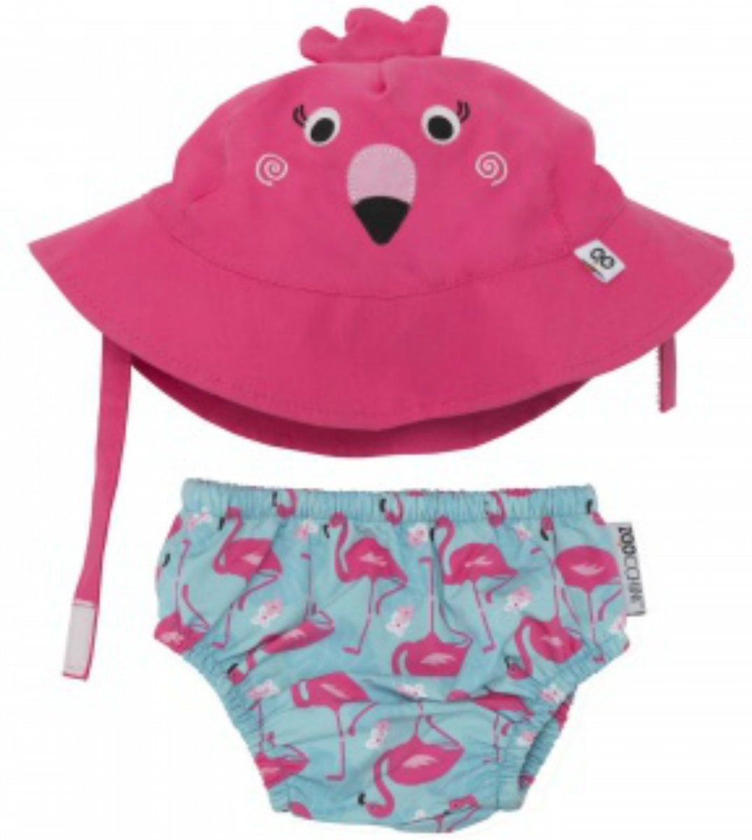 Zoocchini One size zwemsetje Franny the Flamingo 12-24 maanden