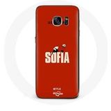 Maniacase Hoesje voor Samsung Galaxy S6 La casa de papel Sofia