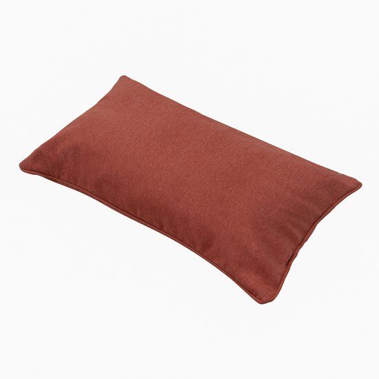 Madison Sierkussen paspel 30x50cm Terra canvas eco+ Oranje Katoen/Polyester