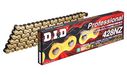 D.I.D Ketting Did 428NZSDH met 124 schakels goud/zwart