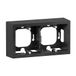 LEGRAND, SEANO opbouwbehuizing 2-voudig, antraciet gelakt, 765499